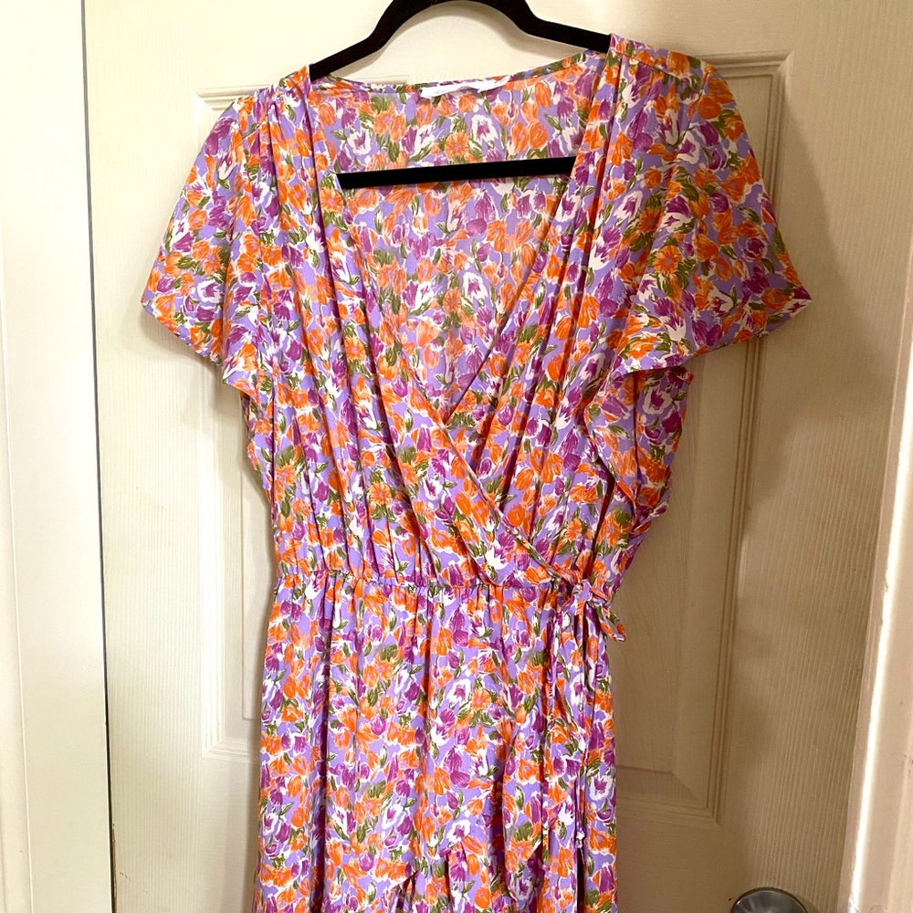 Summery Floral Mini Dress